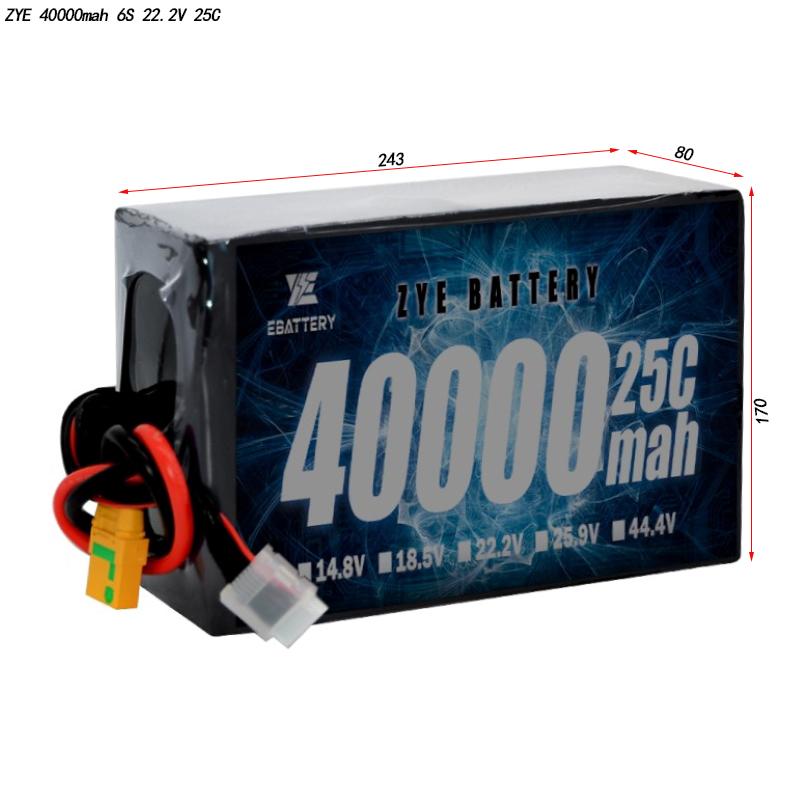 40000 এমএএইচ লিপো ব্যাটারি