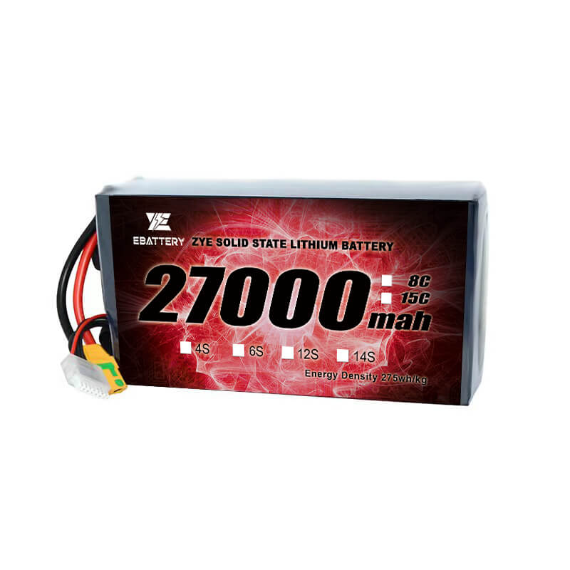 LI হাই এনার্জি ডেনসিটি HV সলিড স্টেট 27000mah ব্যাটারি